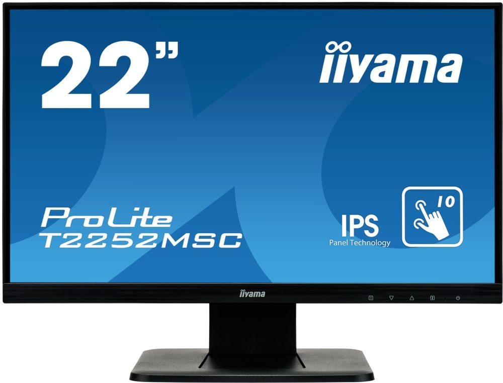 Монитор Iiyama 21.5 ProLite T2252MSC-B1 черный IPS LED 5ms 16:9 HDMI M/M матовая 3000:1 250cd 178гр