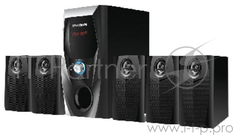 Колонки Hyundai H-HA500 5.1 черный 150Вт