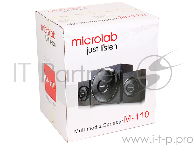 Колонки Microlab M110 2.1 black (10W RMS)