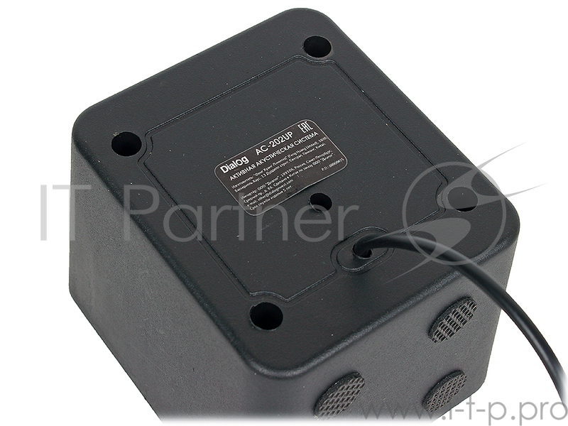 Колонки Dialog Colibri AC-202UP Black-White 2.1, 11W RMS,питание от USB