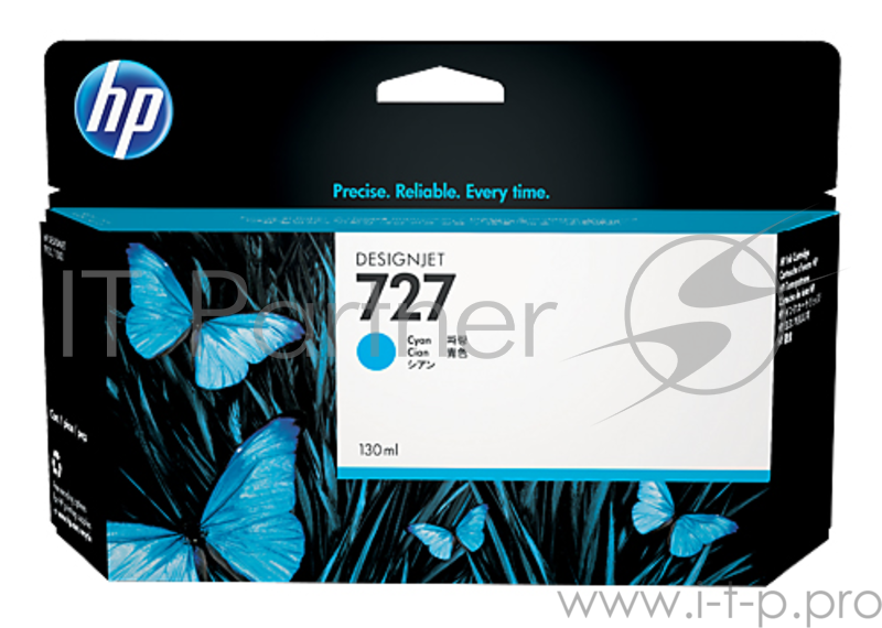 Картридж DJ T920/T1500 (O) B3P19A, Cyan, 130 мл