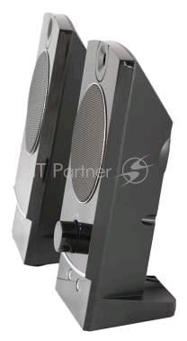 Колонки Oklick OK-118 2.0 черный 4Вт портативные