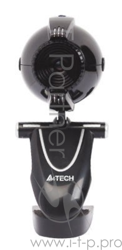 Веб-камера A4 PK-30F черный USB2.0 с микрофоном