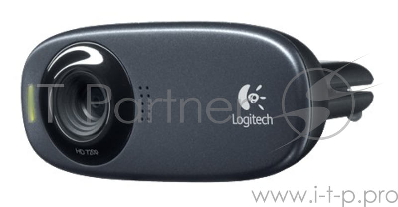 Веб-камера Logitech WebCam C310 HD черный 1280x720 USB2.0 микрофон
