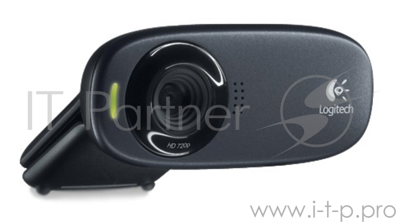 Веб-камера Logitech WebCam C310 HD черный 1280x720 USB2.0 микрофон