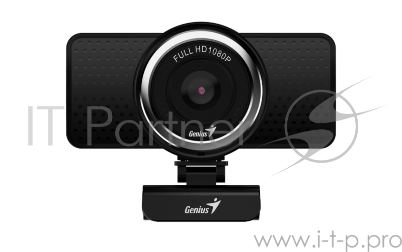 Веб-Камера Genius ECam 8000, black, Full-HD 1080p, swiveling, tripod-ready design, USB, built-in mic
