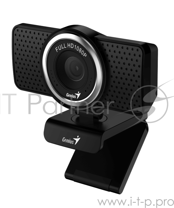 Веб-Камера Genius ECam 8000, black, Full-HD 1080p, swiveling, tripod-ready design, USB, built-in mic