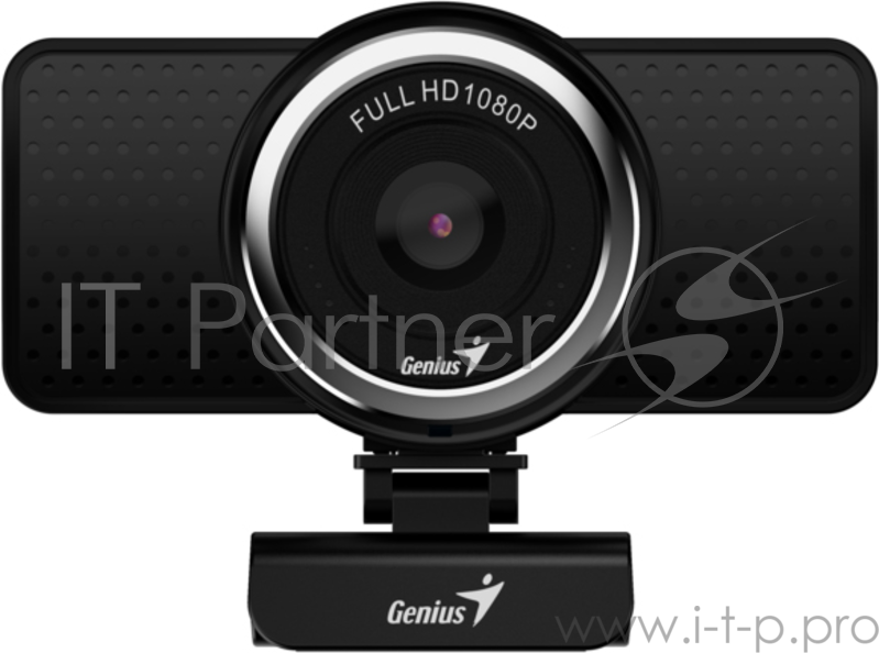 Веб-Камера Genius ECam 8000, black, Full-HD 1080p, swiveling, tripod-ready design, USB, built-in mic