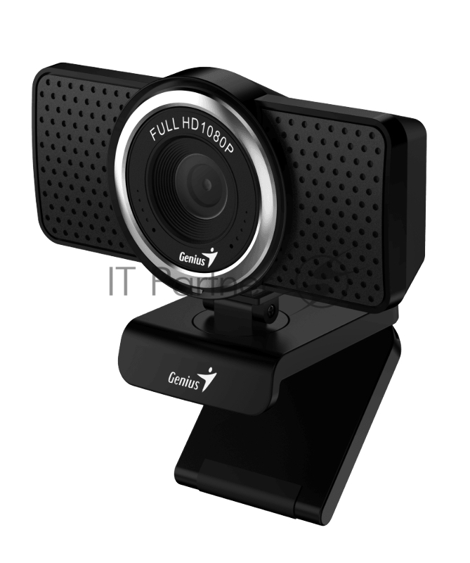 Веб-Камера Genius ECam 8000, black, Full-HD 1080p, swiveling, tripod-ready design, USB, built-in mic