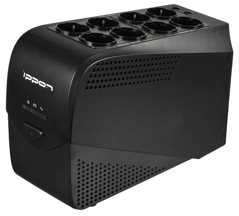 Источник бесперебойного питания Ippon Back Comfo Pro 600 360Вт 600ВА