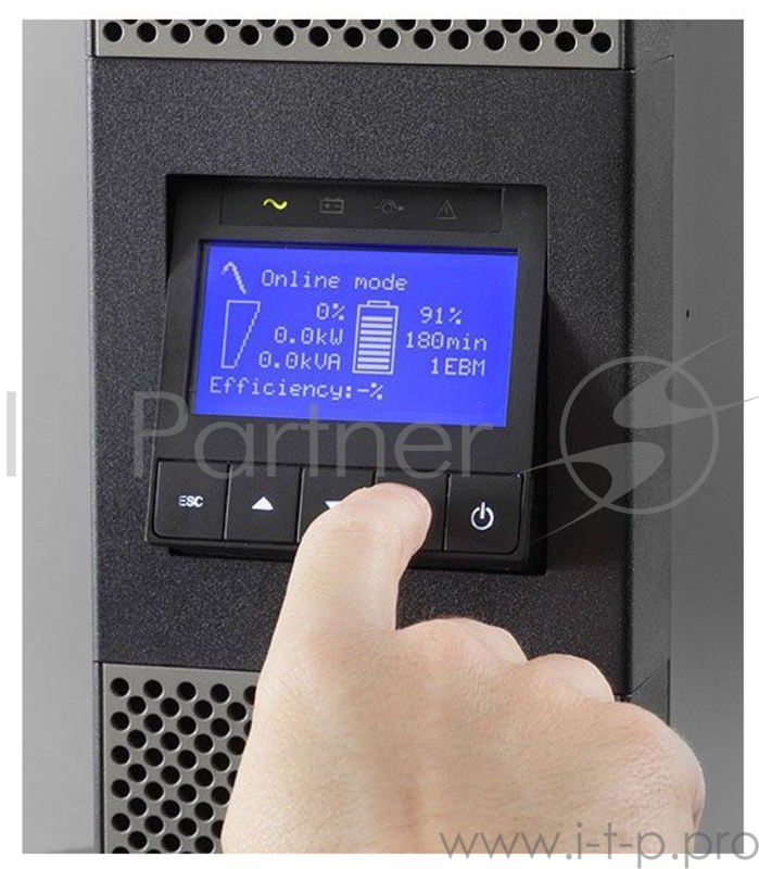 Источник бесперебойного питания Eaton 9PX 9PX6KIRTN 5400Вт 6000ВА черный