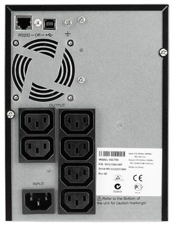 Источник бесперебойного питания Eaton 5SC 5SC750I 525Вт 750ВА черный