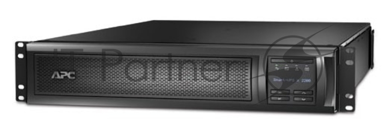 Источник бесперебойного питания APC Smart-UPS X SMX2200RMHV2U 1980Вт 2200ВА черный