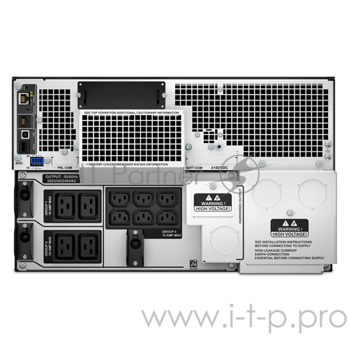 Источник бесперебойного питания APC Smart-UPS SRT SRT8KRMXLI 8000Вт 8000ВА черный