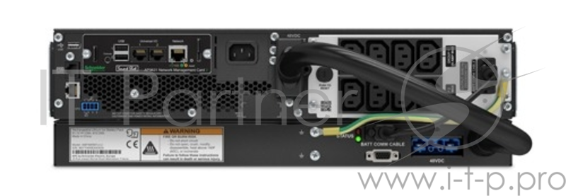 Источник бесперебойного питания APC Smart-UPS SRT SRTL1500RMXLI-NC 1350Вт 1500ВА черный