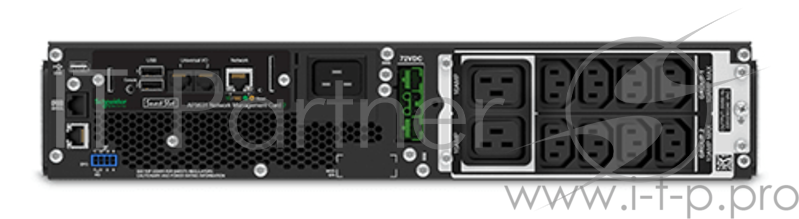 Источник бесперебойного питания APC Smart-UPS SRT SRT2200RMXLI-NC 1980Вт 2200ВА черный