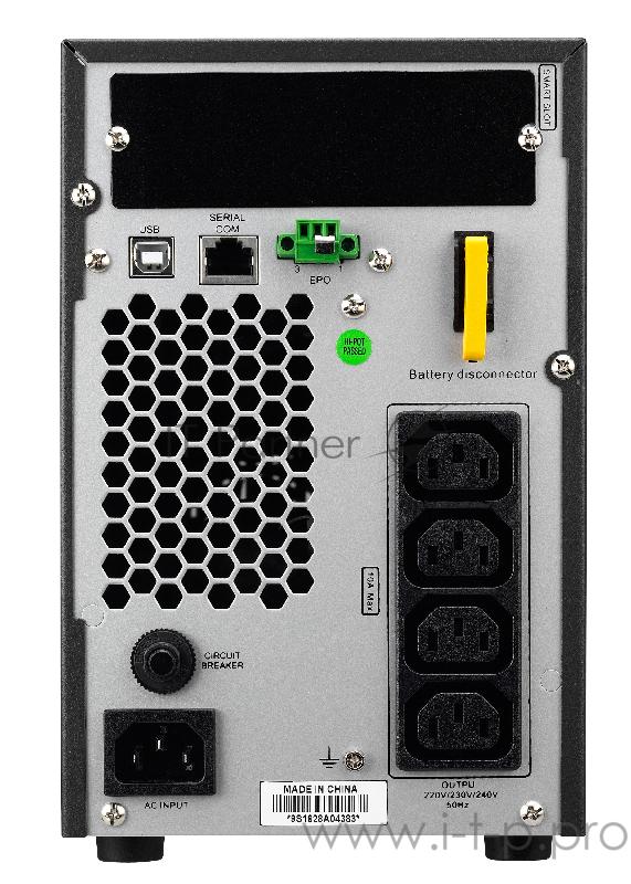 Источник бесперебойного питания APC Smart-UPS RC SRC2KI 1600Вт 2000ВА черный