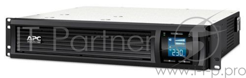 Источник бесперебойного питания APC Smart-UPS C SMC1000I-2URS 600Вт 1000ВА черный