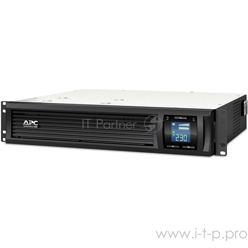 Источник бесперебойного питания APC Smart-UPS C SMC1000I-2URS 600Вт 1000ВА черный