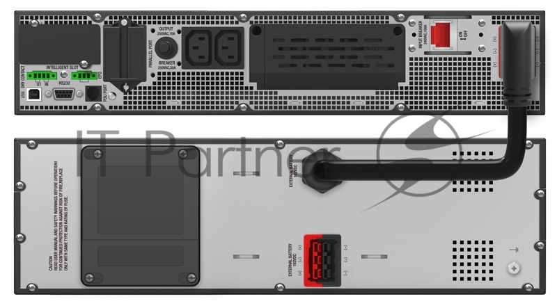 Источник бесперебойного питания Ippon Innova RT II 10000 9000Вт 10000ВА черный