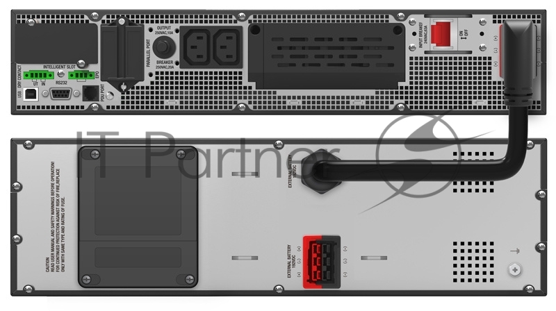 Источник бесперебойного питания Ippon Innova RT II 6000 5400Вт 6000ВА черный