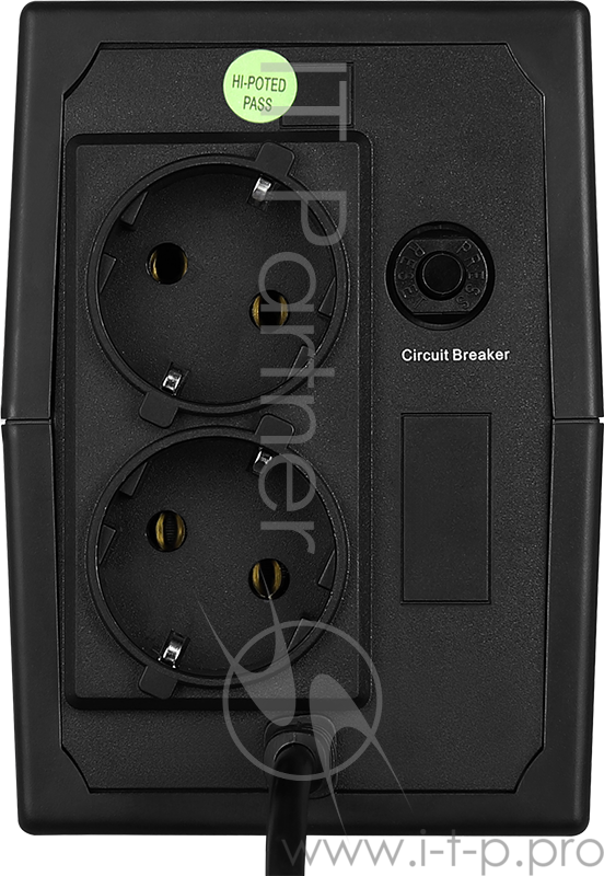 ИБП Aerocool Aero Shield C625 , 625 ВА / 360 Вт, линейно-интерактивный, 2 розетки Schuko, аккумулято