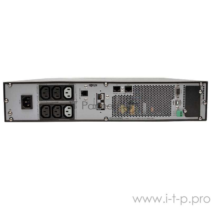 Источник бесперебойного питания Tripplite SmartOnline SUINT1500LCD2U 1350Вт 1500ВА черный