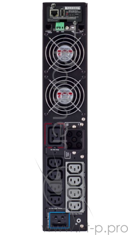 HPE UPS R/T3000 G5 INTL 220V-240V 3000VA/2700W, Input IEC C-20, Output 8x IEC C13 1x IEC C-19, analo