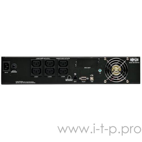 Источник бесперебойного питания Tripplite SmartPro SMX1000RT2U 900Вт 1000ВА черный