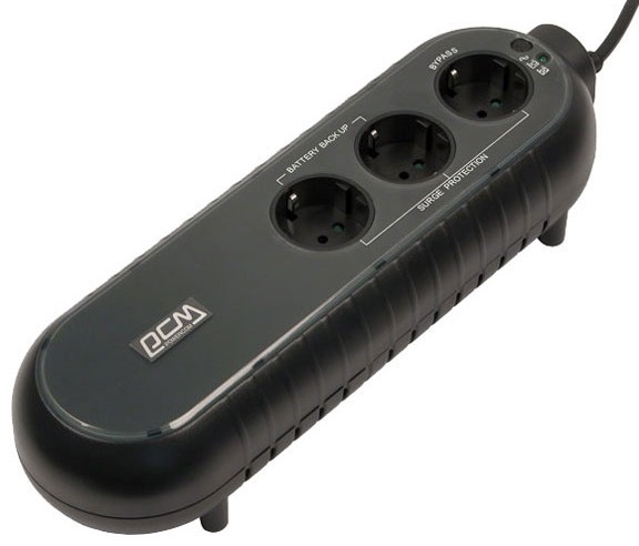 Источник бесперебойного питания Powercom WOW 300 165Вт 300ВА черный