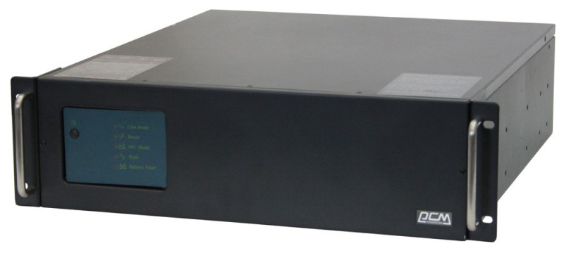 Источник бесперебойного питания Powercom King Pro RM KIN-3000AP RM 1800Вт 3000ВА черный