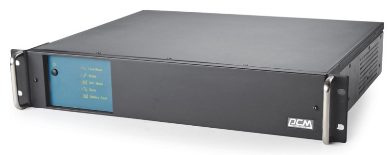 Источник бесперебойного питания Powercom King Pro RM KIN-1200AP RM 720Вт 1200ВА черный