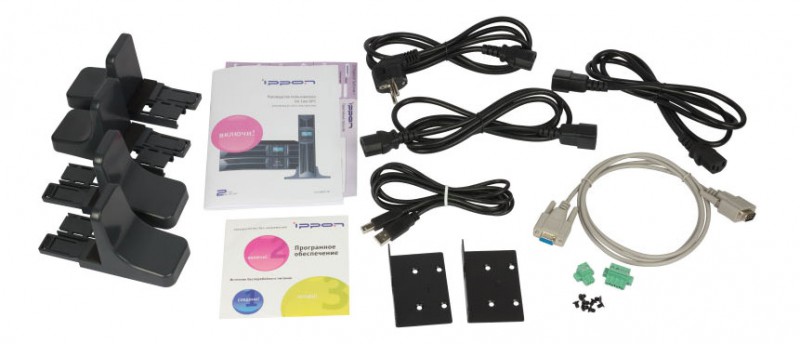 Источник бесперебойного питания Ippon Innova RT 2000 1800Вт 2000ВА черный