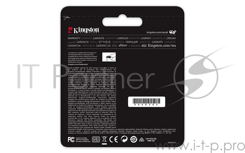 Флеш карта microSDXC 256Gb Class10 Kingston SDCR/256GB Canvas React + adapter