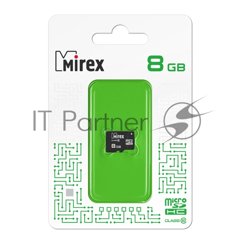Флеш карта microSD 8GB Mirex microSDHC Class 10