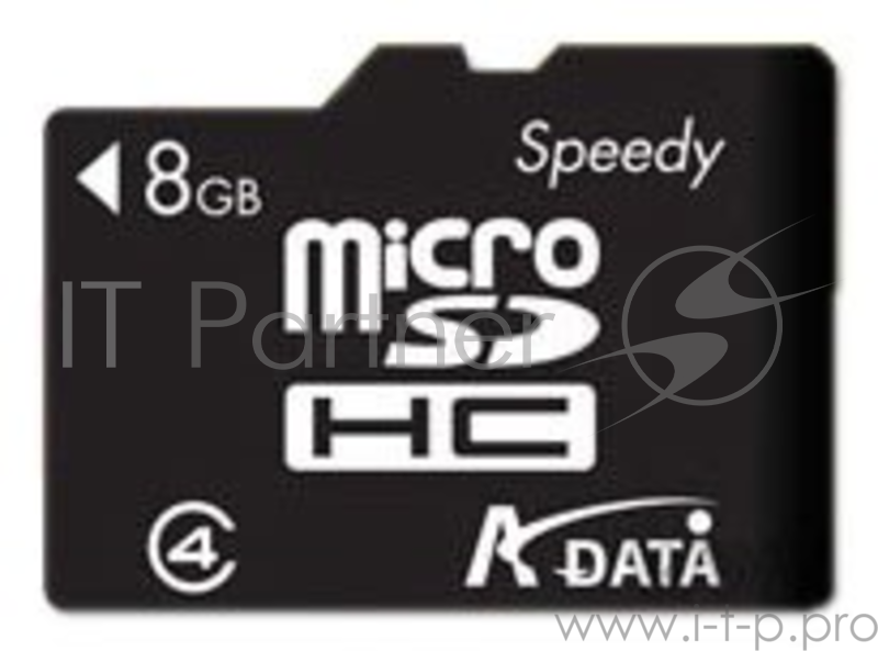 Флеш Карта MicroSD 8GB A-DATA MicroSD Class 4