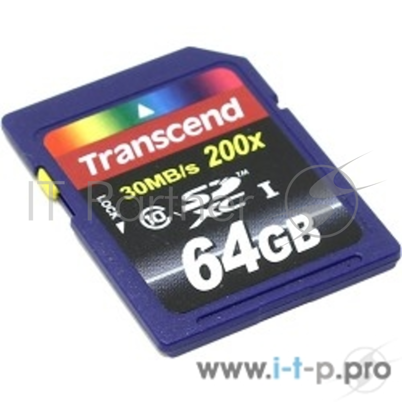 Флеш Карта MicroSD 64GB Transcend Class10 U1 UHS-I (TS64GUSD10)