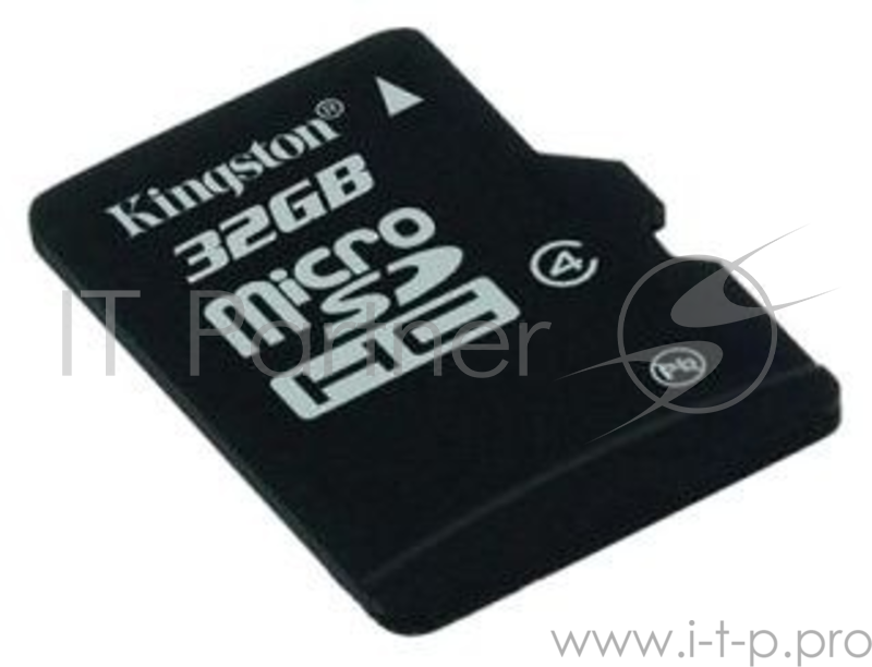 Флеш Карта MicroSD 32Gb Kingston Class4 SDC4/32GBSP w/o adapter