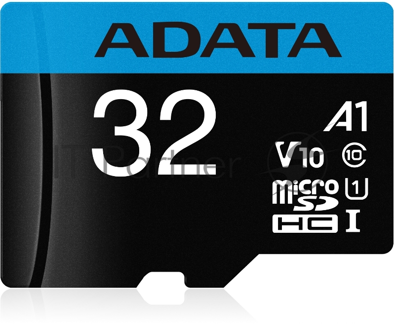 Флеш карта microSD 32GB A-DATA microSDHC Class 10 UHS-I A1 100/20 MB/s (SD адаптер)