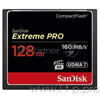 Флеш Карта CF 128Gb Sandisk SDCFXPS-128G-X46 Extreme Pro
