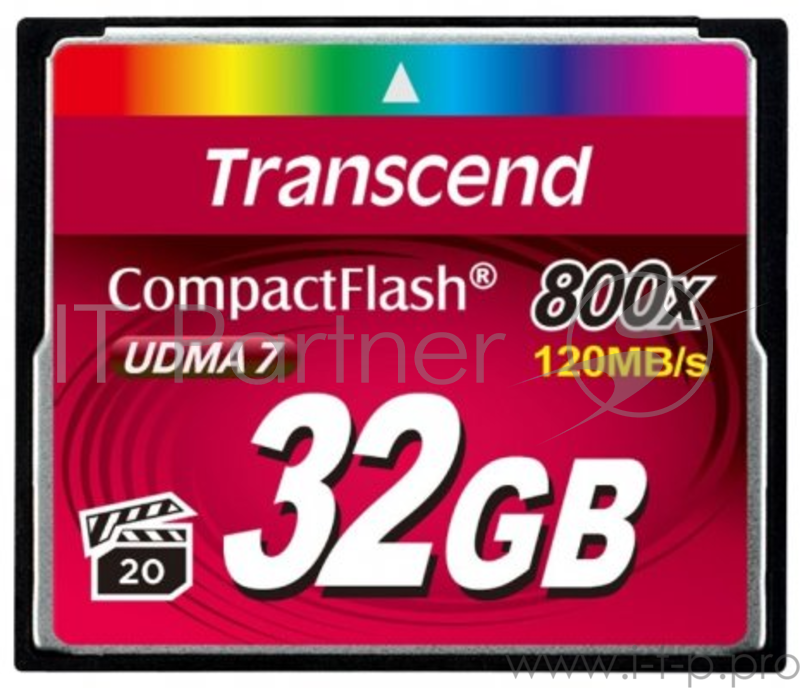 Флеш Карта CF 32GB Transcend, 800X