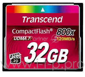 Флеш Карта CF 32GB Transcend, 800X