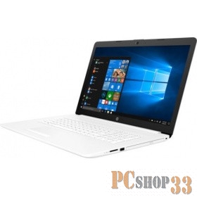 Ноутбук HP 17-ca0018ur Ryzen 3 2200U/4Gb/1Tb/DVD-RW/AMD Radeon Vega 3/17.3/SVA/HD+ (1600x900)/Windows 10 64/white/WiFi/BT/Cam