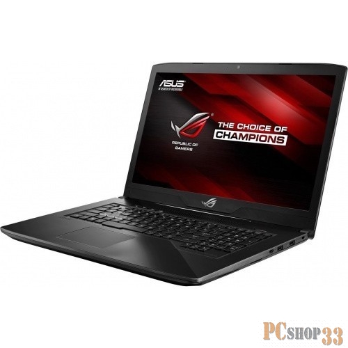 Ноутбук ASUS ROG GL753VD Intel i5 7300HQ/12Gb/1Tb + SATA3 256G M.2 SSD/No ODD/17.3 FHD Anti-Glare/NVIDIA GeForce GTX 1050 2GB GDDR5/Camera/Wi-Fi/Wind