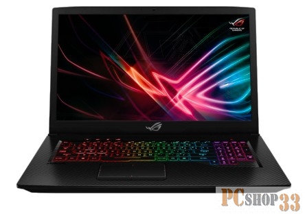 Ноутбук ASUS ROG GL703GS Intel i7 8750H/16Gb/1Tb/17.3 FHD IPS/NVIDIA GeForce GTX1070 8Gb GDDR5/Camera/Wi-Fi/No OS/Gunmetal
