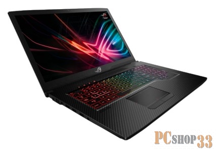 Ноутбук ASUS ROG GL703GS Intel i7 8750H/16Gb/1Tb/17.3 FHD IPS/NVIDIA GeForce GTX1070 8Gb GDDR5/Camera/Wi-Fi/No OS/Gunmetal