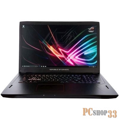 Ноутбук ASUS ROG GL703GM Intel i5 8300H/16Gb/1Tb/No ODD/17,3 FHD Anti glare/NVIDIA GeForce GTX 1060 3Gb GDDR5/Camera/Wi-Fi/No OS Black
