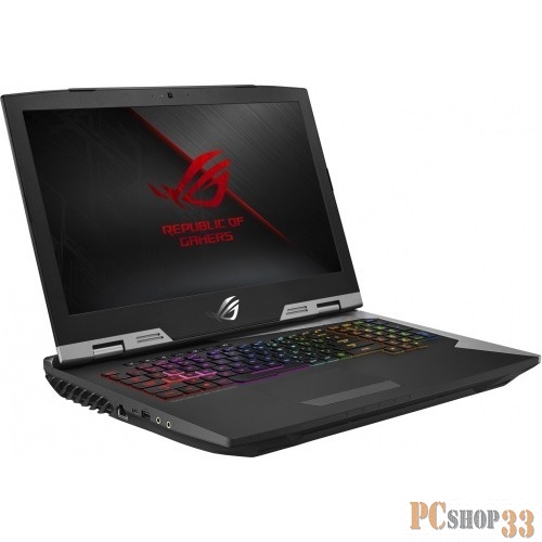 Ноутбук ASUS ROG G703GS Intel i7-8750H/16GB/1TB/NO ODD/17.3 FHD Anti-Glare IPS/NVIDIA GeForce GTX1070 8GB GDDR5/Camera/Wi-Fi/No OS Aluminum Titaniu