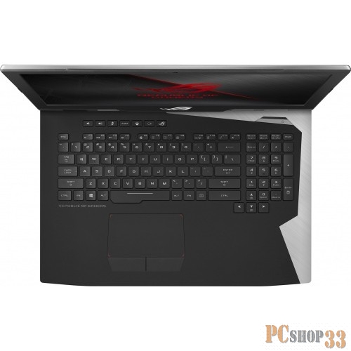 Ноутбук ASUS ROG G703GI Intel Core i9 8950HK/16Gb/1Tb+256Gb SSD/No ODD/17.3 FHD/NVIDIA GeForce GTX1080 8Gb/Camera/Wi-Fi/No OS/Titan