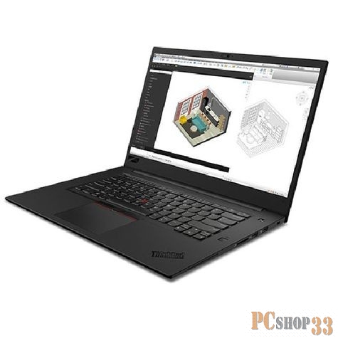 Ноутбук ThinkPad P1 15.6 FHD (1920x1080) IPS, i7-8850H, 16GB DDR4 2666Mhz, 512GB SSD, Nv Quadro P2000 4GB,